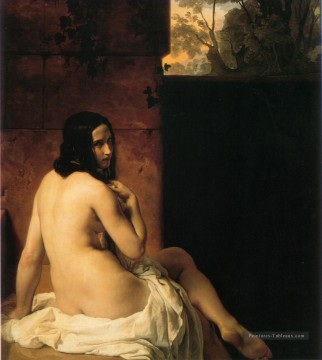 susanna al bagno femme Nu Francesco Hayez Peinture à l'huile